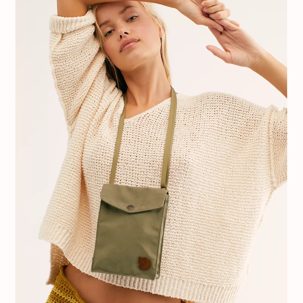 Fjallraven Pocket Crossbody Bag Green